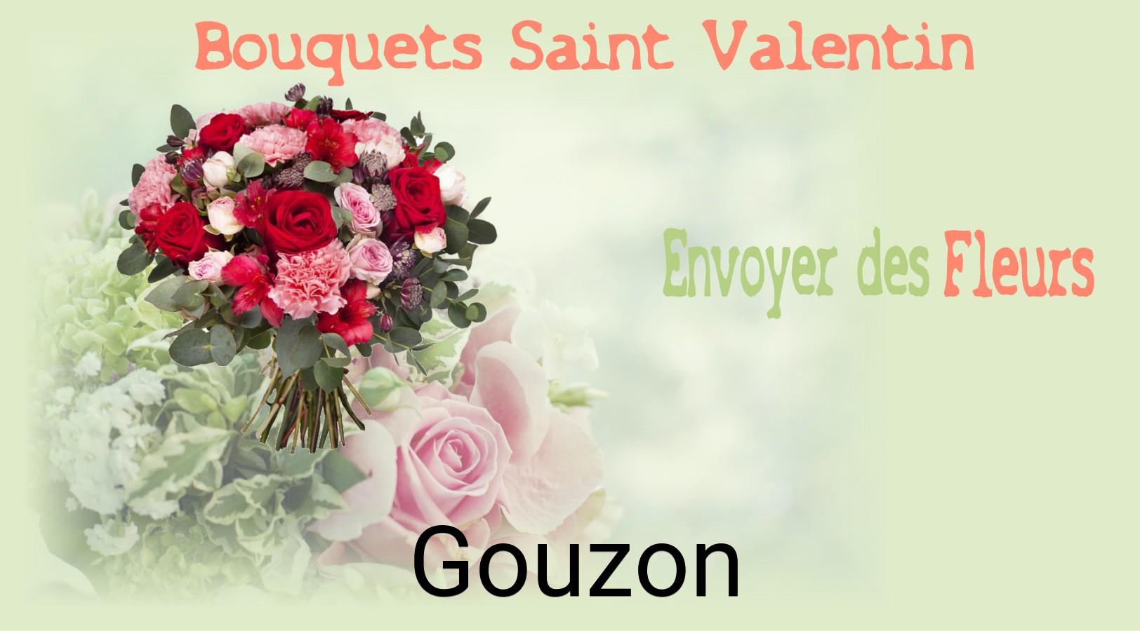 Roses de Saint-Valentin livrées à Gouzon